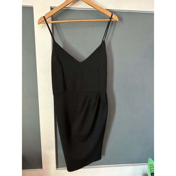 Women's Lulus Dress Size XL Black - Picture 3 of 5